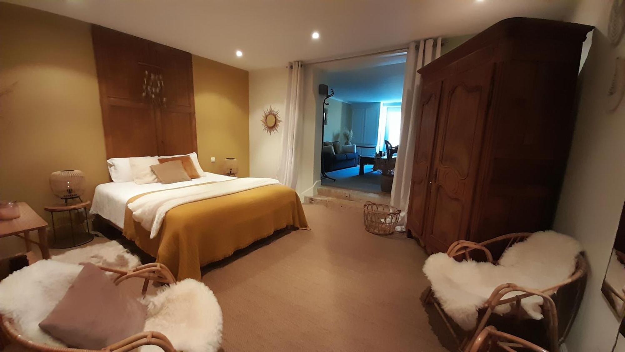 Chambre D'Hotes Les Rives De La Tronne Mer Bagian luar foto